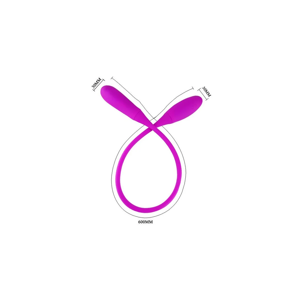 Smart - Snaky Vibe Vibrator 7v + 3 Tickling von Pretty Love Smart kaufen | Fesselliebe