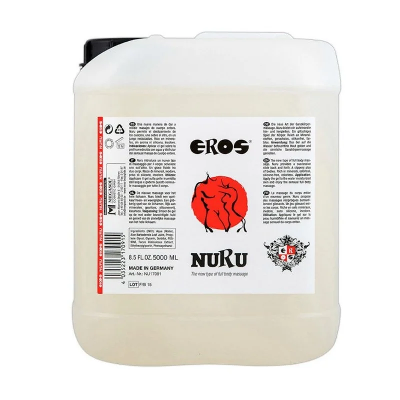 Nuru Massageöl Reich An Mineralien 5000 ml von Eros Classic Line kaufen | Fesselliebe