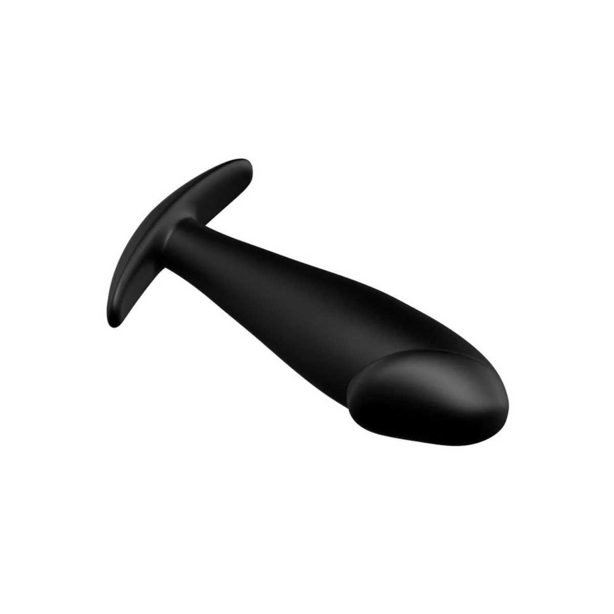 Anal Plug Silikon Penisform Schwarz von Pretty Love Bottom kaufen | Fesselliebe