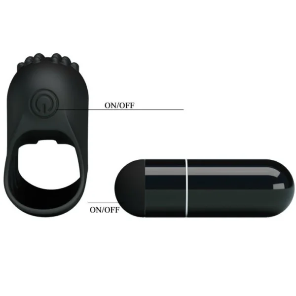 Flirtation Steward Schwarzer Vibrations-Fingerhut von Pretty Love Flirtation kaufen | Fesselliebe