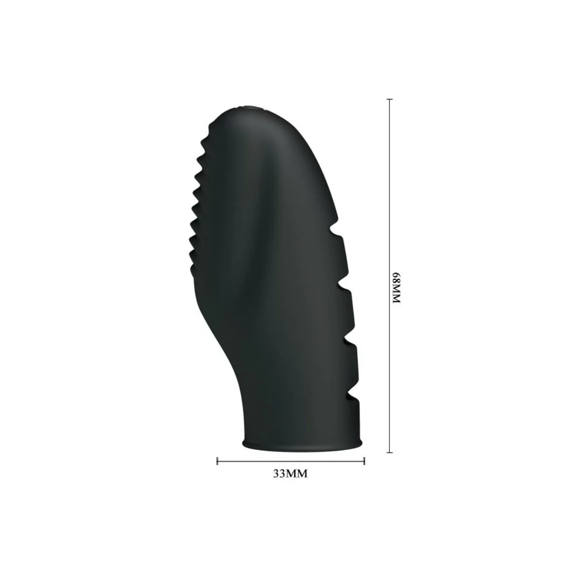 Flirtation Stanford Schwarzer Vibrationsfingerhülle von Pretty Love Flirtation kaufen | Fesselliebe