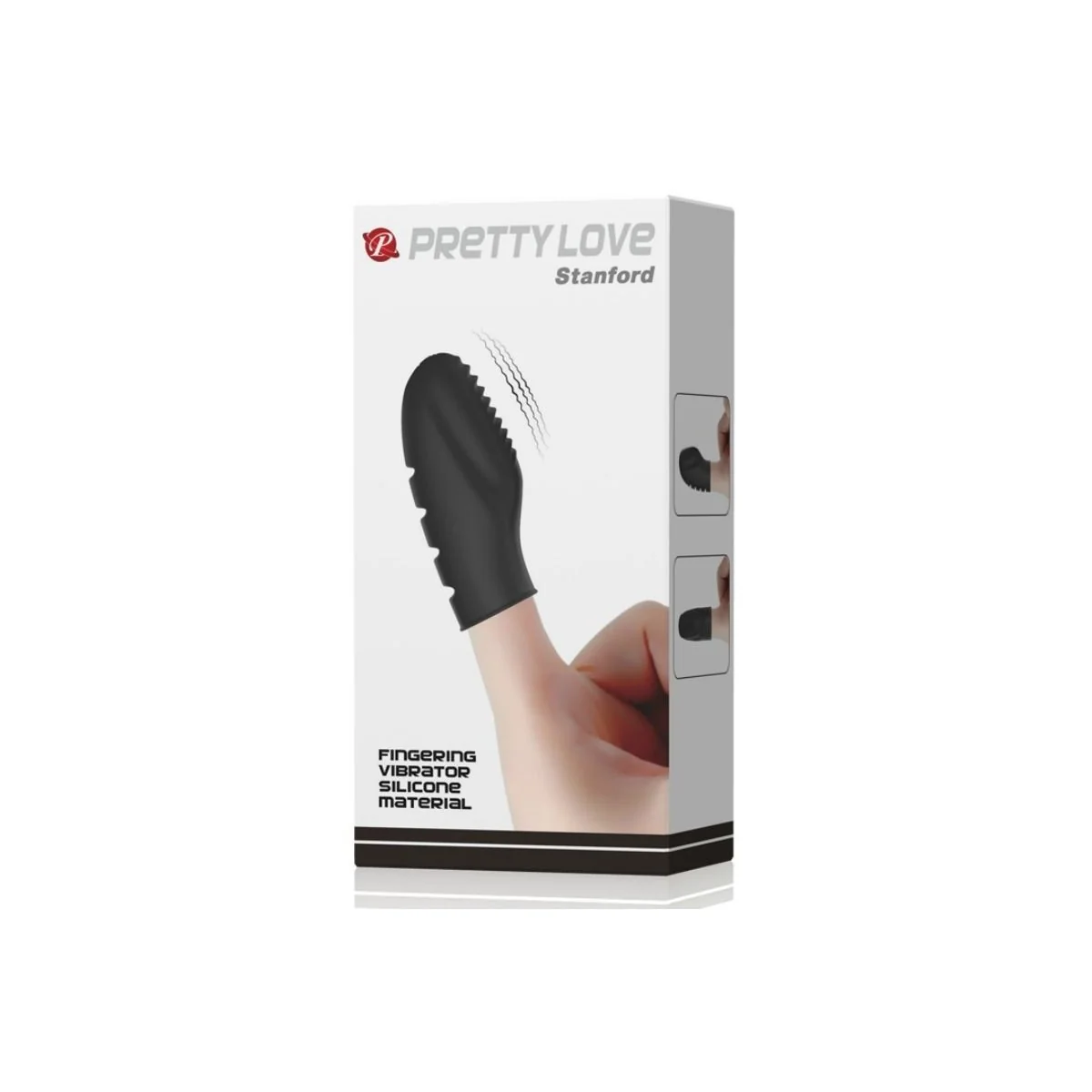 Flirtation Stanford Schwarzer Vibrationsfingerhülle von Pretty Love Flirtation kaufen | Fesselliebe