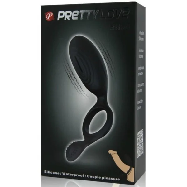 Ethel Vibrationsring mit Stimulator von Pretty Love Male kaufen | Fesselliebe