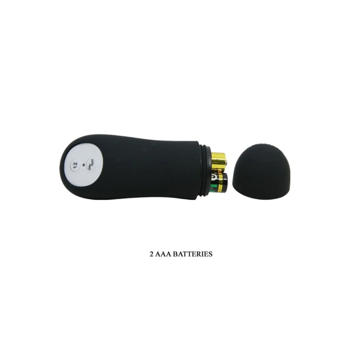 Analplug aus Silikon Extra Stimulation und 12 Vibrationsmodi Schwarz von Pretty Love Bottom kaufen | Fesselliebe