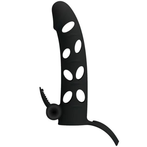 Silikonhülle mit Vibration 15.2 cm von Pretty Love Male kaufen | Fesselliebe
