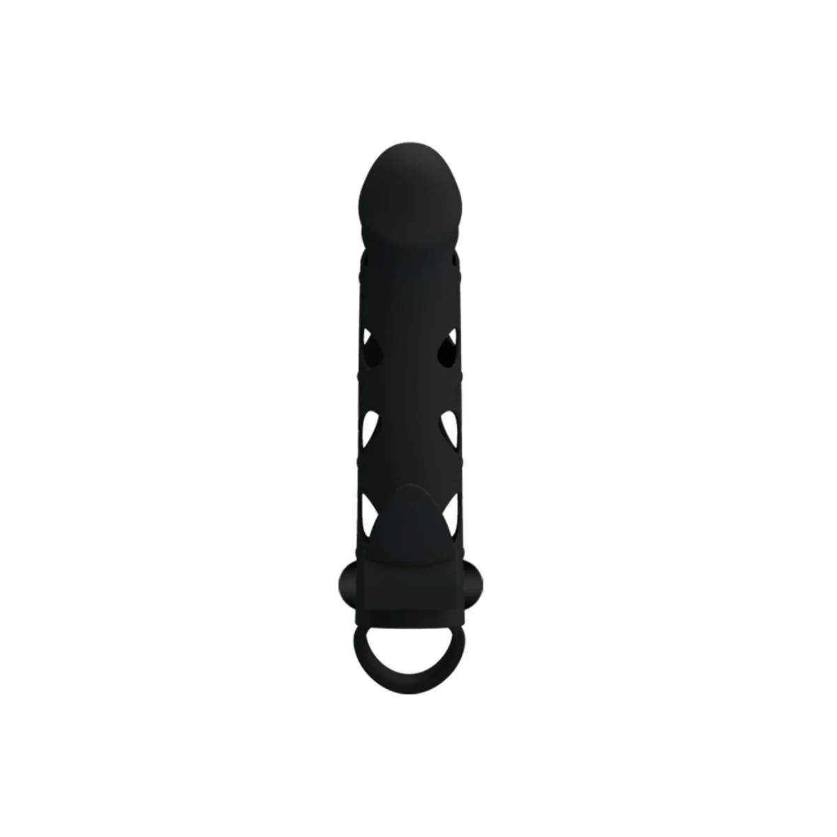 Silikonhülle mit Vibration 15.2 cm von Pretty Love Male kaufen | Fesselliebe
