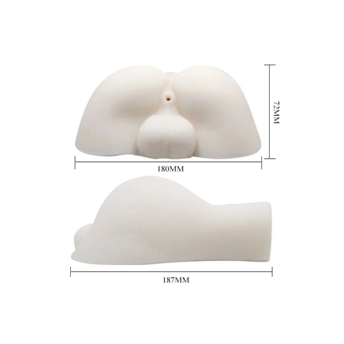 Größerer Mann Rücken mit Vibration von Baile For Him kaufen | Fesselliebe