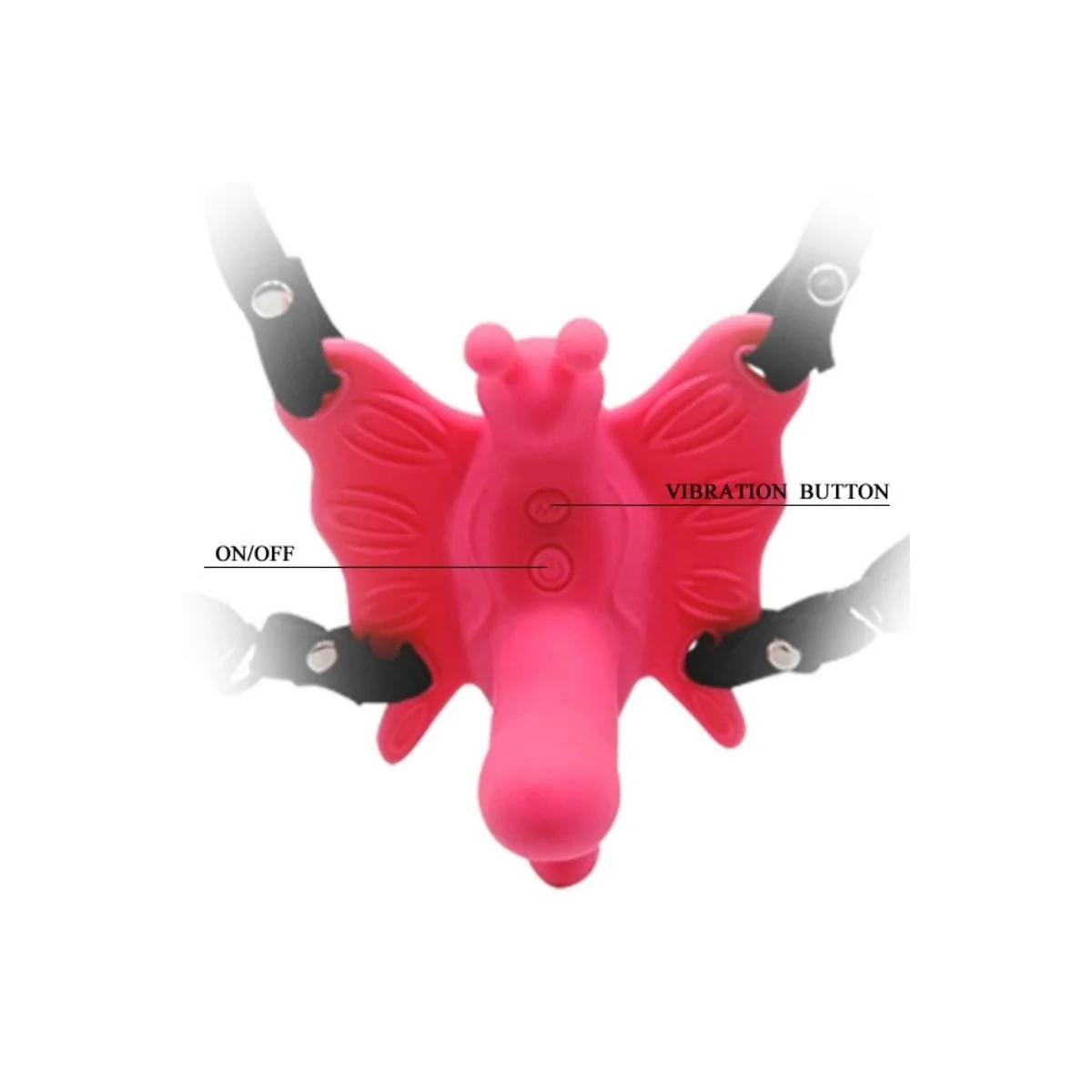 Ultra Leidenschaftliches Vibrierendes Schmetterlingsgeschirr von Baile Stimulating kaufen | Fesselliebe