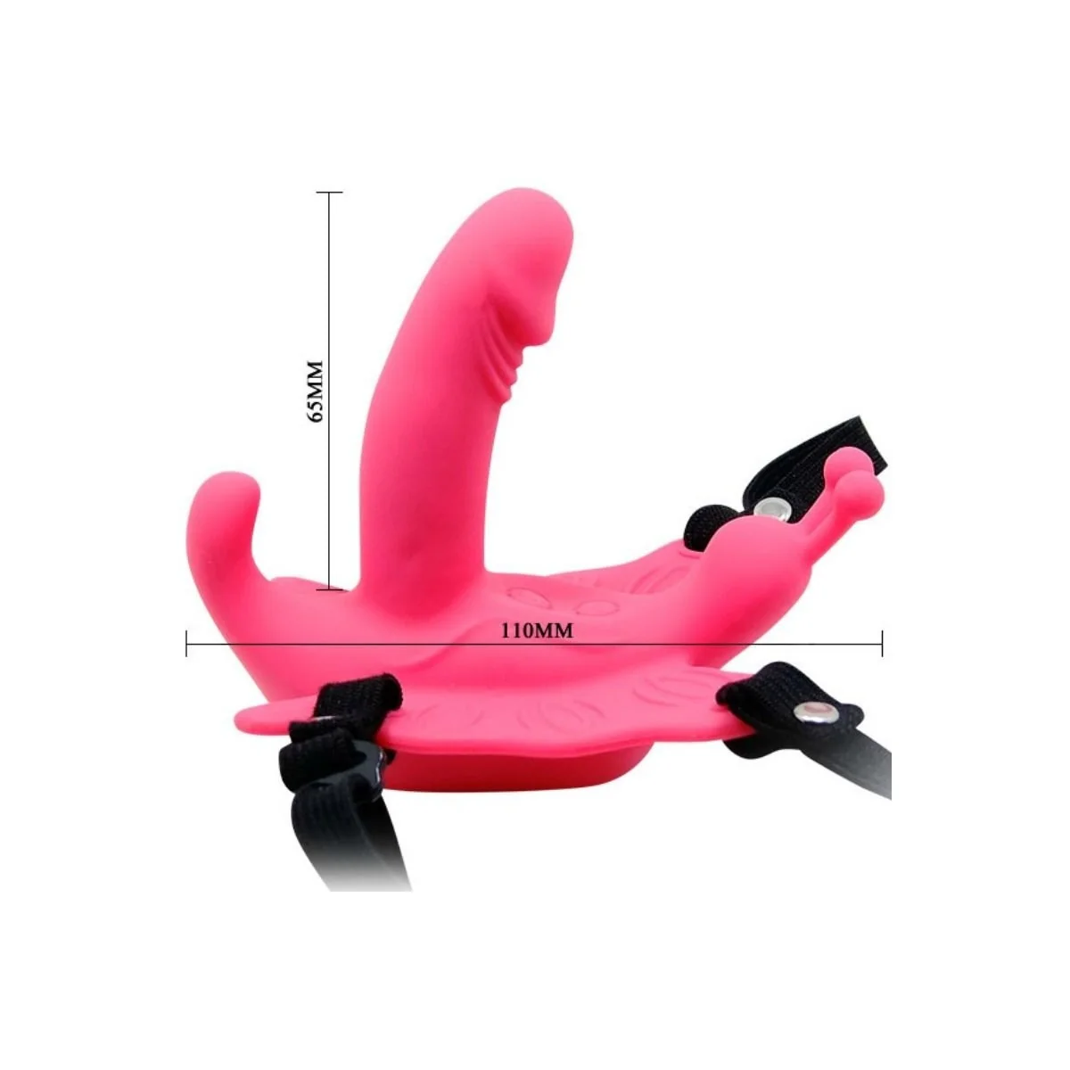 Ultra Leidenschaftliches Vibrierendes Schmetterlingsgeschirr von Baile Stimulating kaufen | Fesselliebe