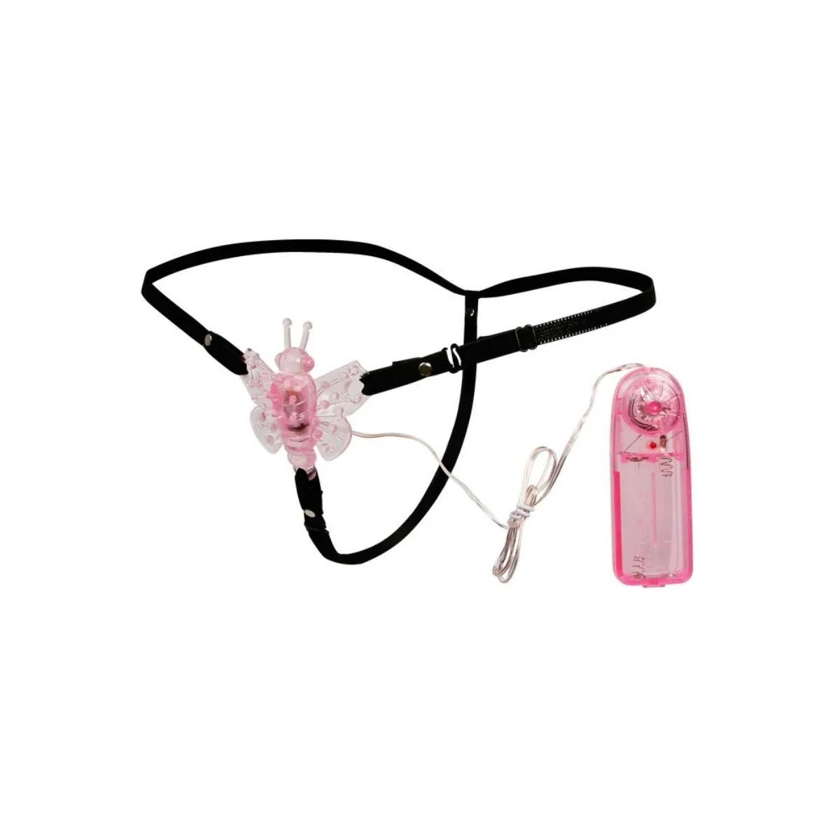 Gurt mit Vibrierendem Schmetterling mit mehreren Geschwindigkeiten von Baile Stimulating kaufen | Fesselliebe