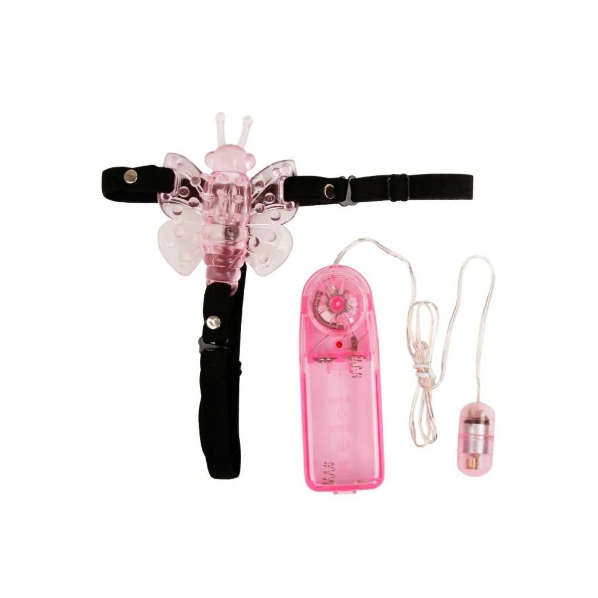 Gurt mit Vibrierendem Schmetterling mit mehreren Geschwindigkeiten von Baile Stimulating kaufen | Fesselliebe