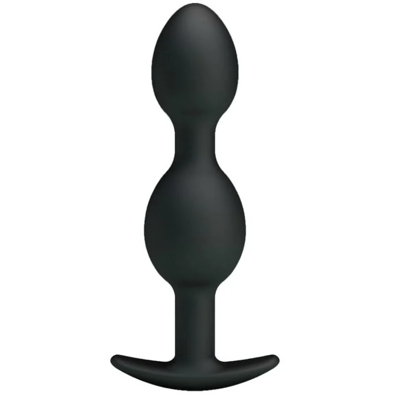 Silikon Analkugeln 12.5 cm Schwarz von Pretty Love Bottom kaufen | Fesselliebe