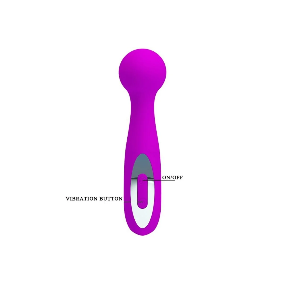 Wade wiederaufladbares Massager 12 Funktionen von Pretty Love kaufen | Fesselliebe