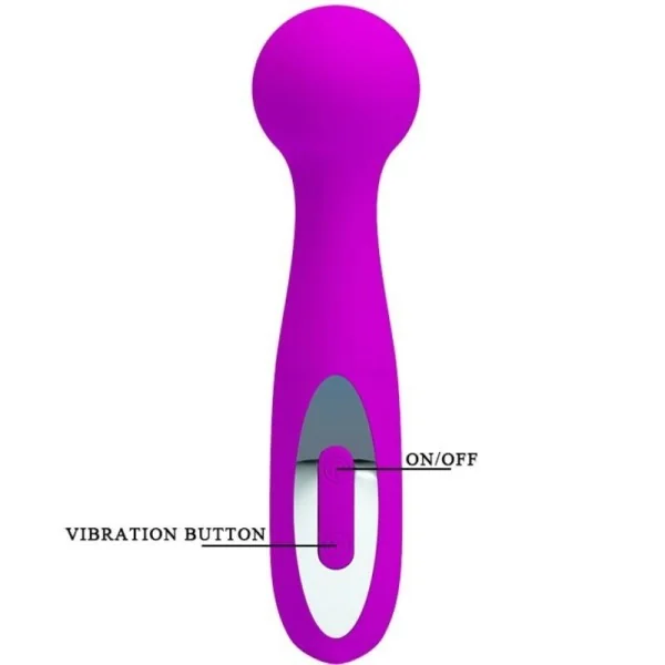 Wade wiederaufladbares Massager 12 Funktionen von Pretty Love kaufen | Fesselliebe