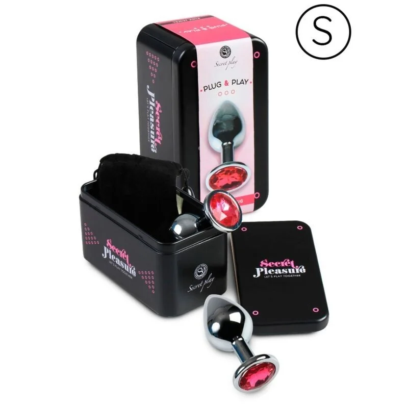 Analplug aus Aluminium, Fuchsia, 7 cm von Secretplay Toys kaufen | Fesselliebe 2