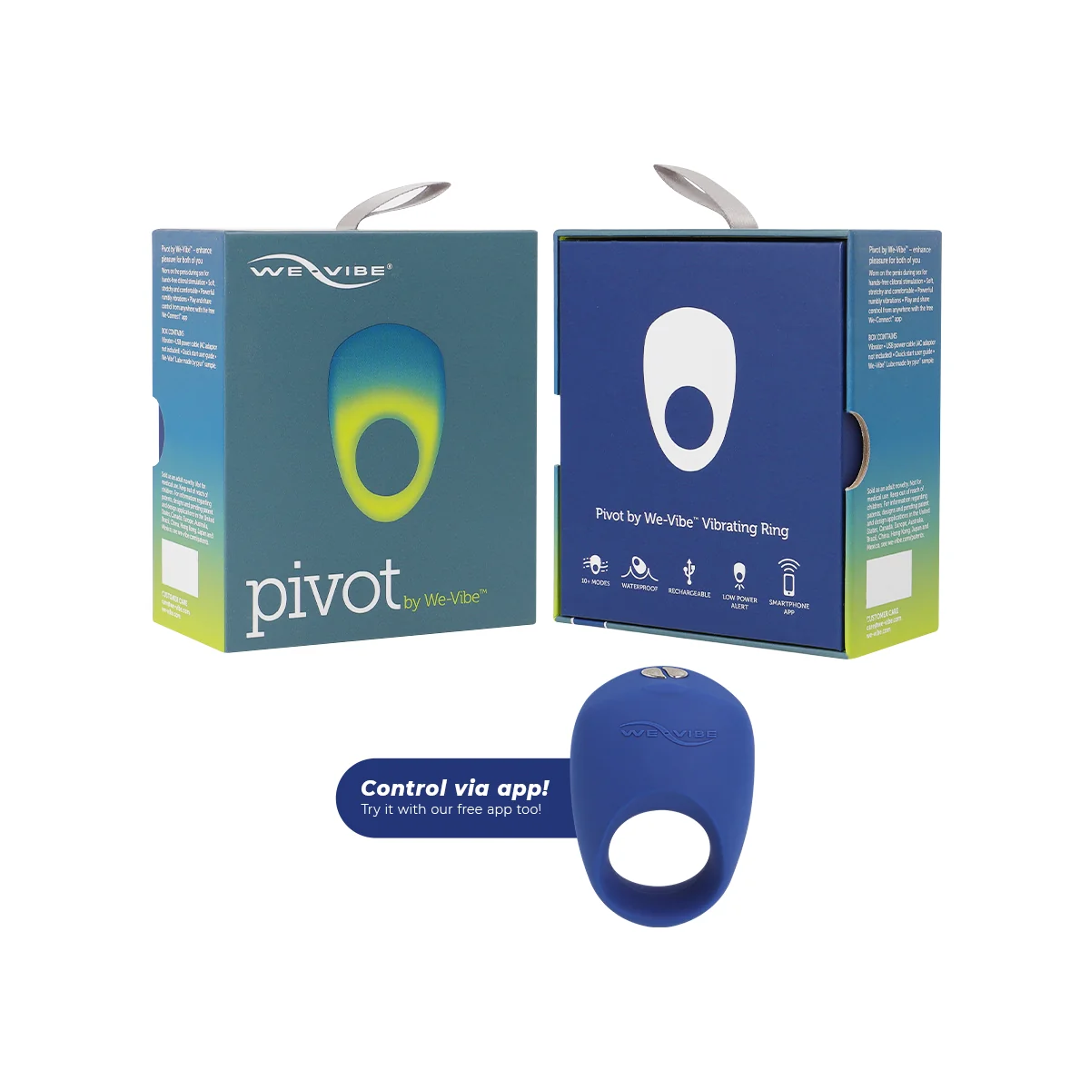 PIVOT VIBRATOR RING WIR VERBINDEN VON WE-VIBE
