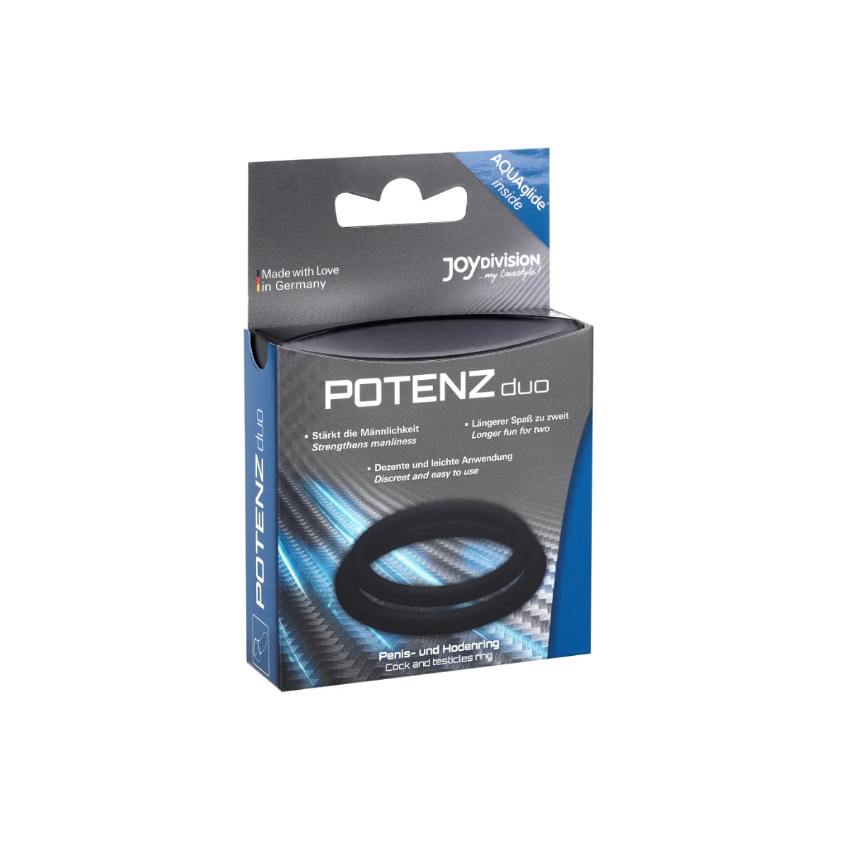 Ringe Schwarz - M von Joydivision Potenzduo kaufen | Fesselliebe