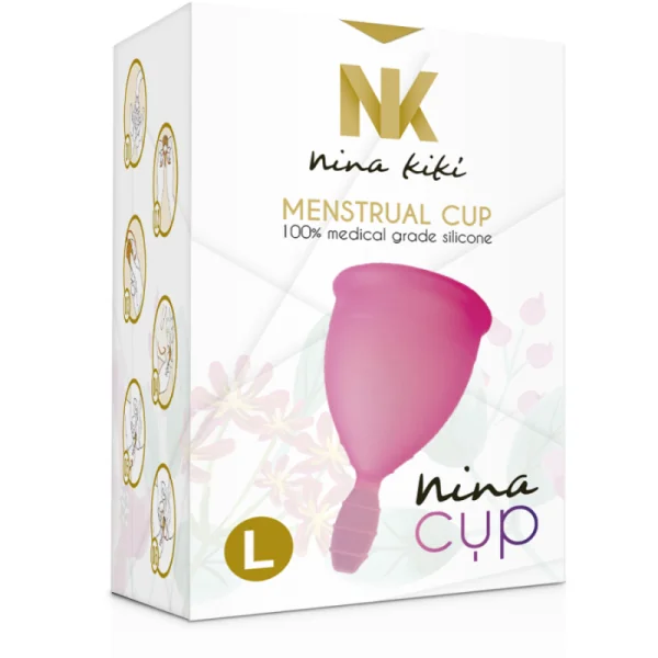 Menstrual Cup Rosa - Größe L von Nina Kikí kaufen | Fesselliebe