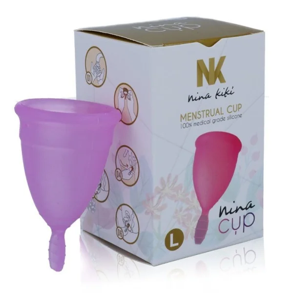 Menstrual Cup Lila - Größe L von Nina Kikí kaufen | Fesselliebe