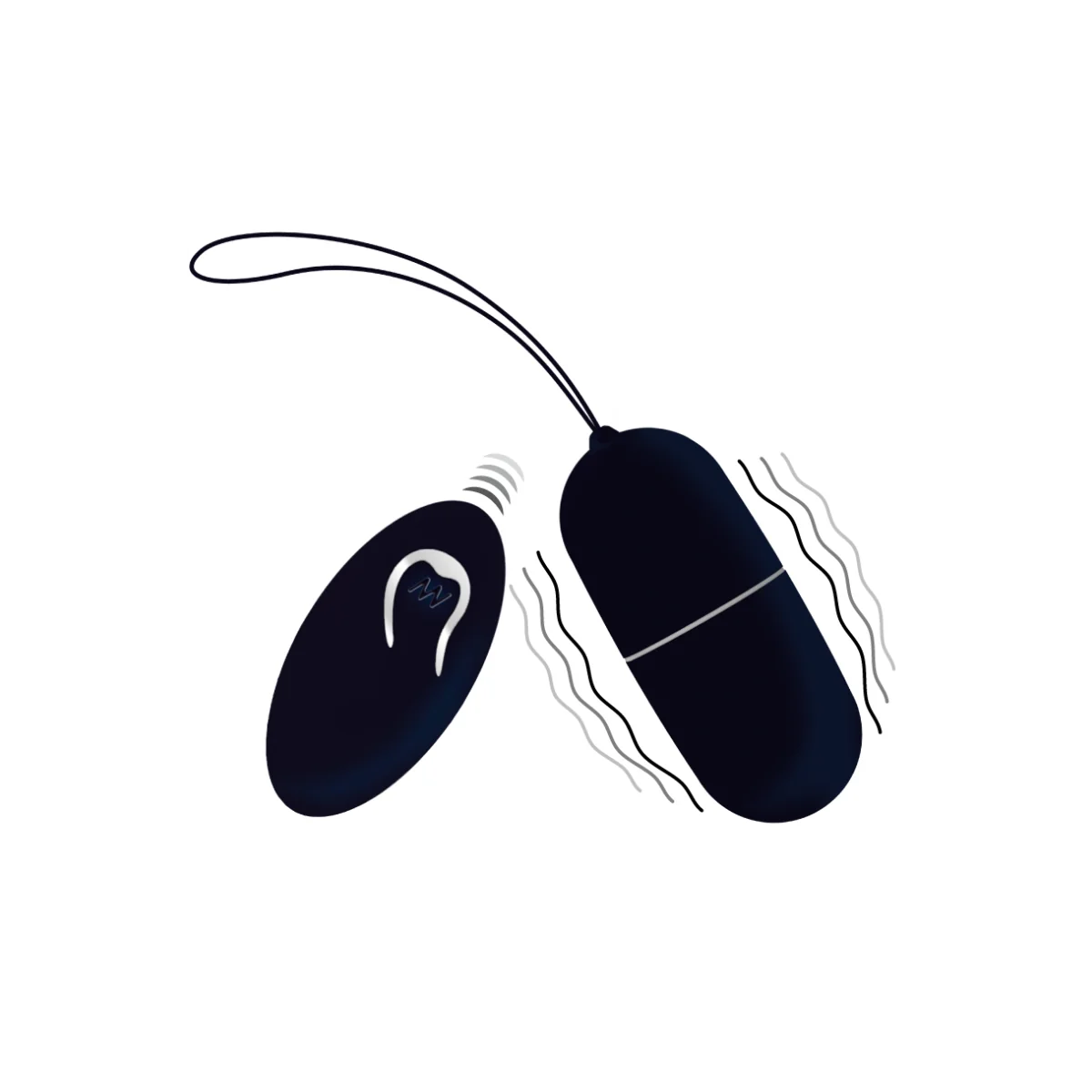 Flippy I Vibrierendes Ei mit Fernbedienung Schwarz von Intense Couples Toys kaufen | Fesselliebe