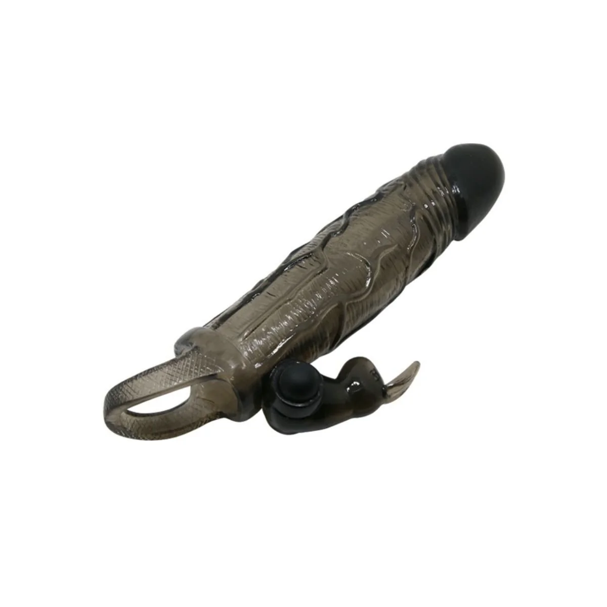 Brave Man Penisabdeckung mit Kaninchen Schwarz 16.5 cm von Baile For Him kaufen | Fesselliebe