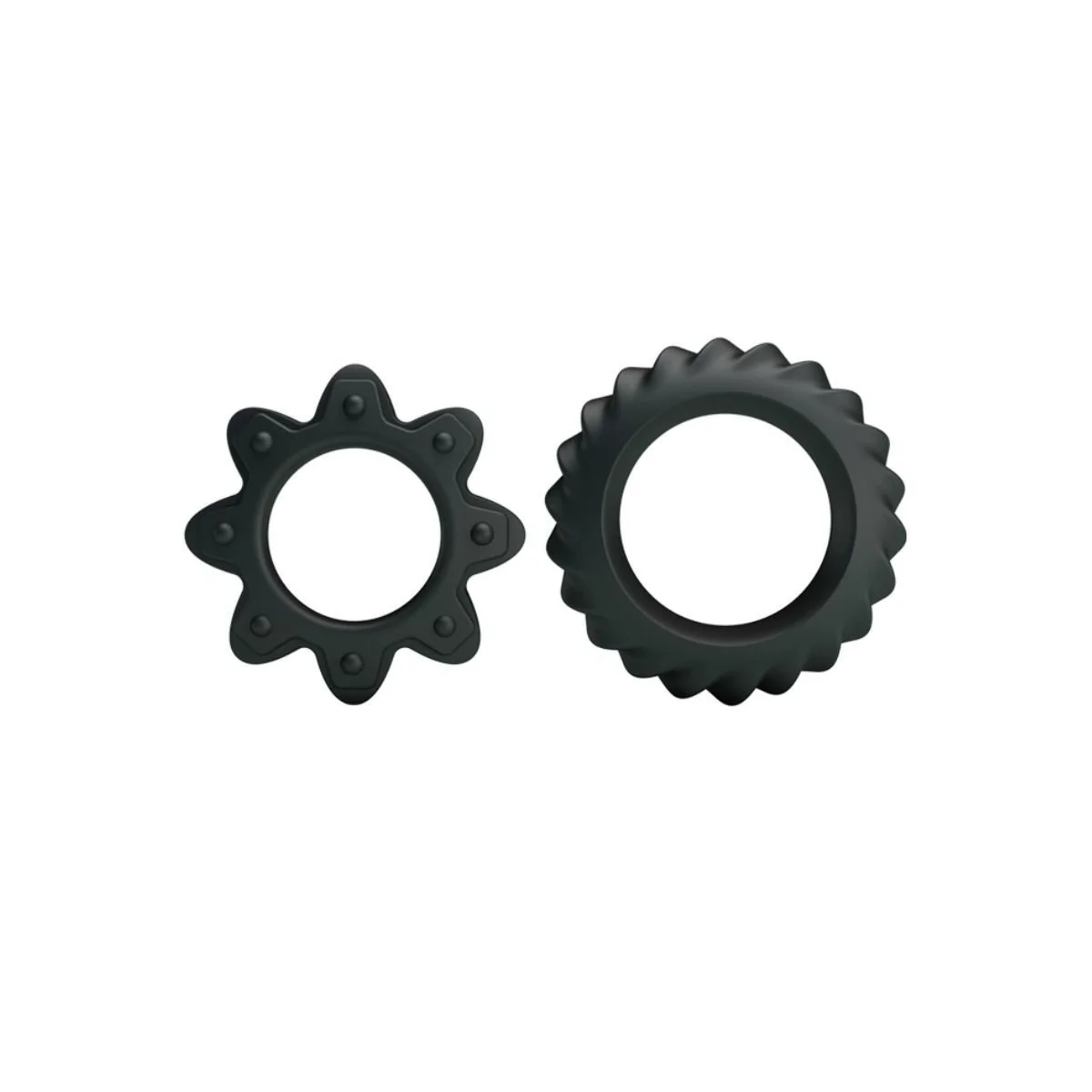 Kit 2 Ring Blühende Silikonringe von Baile For Him kaufen | Fesselliebe