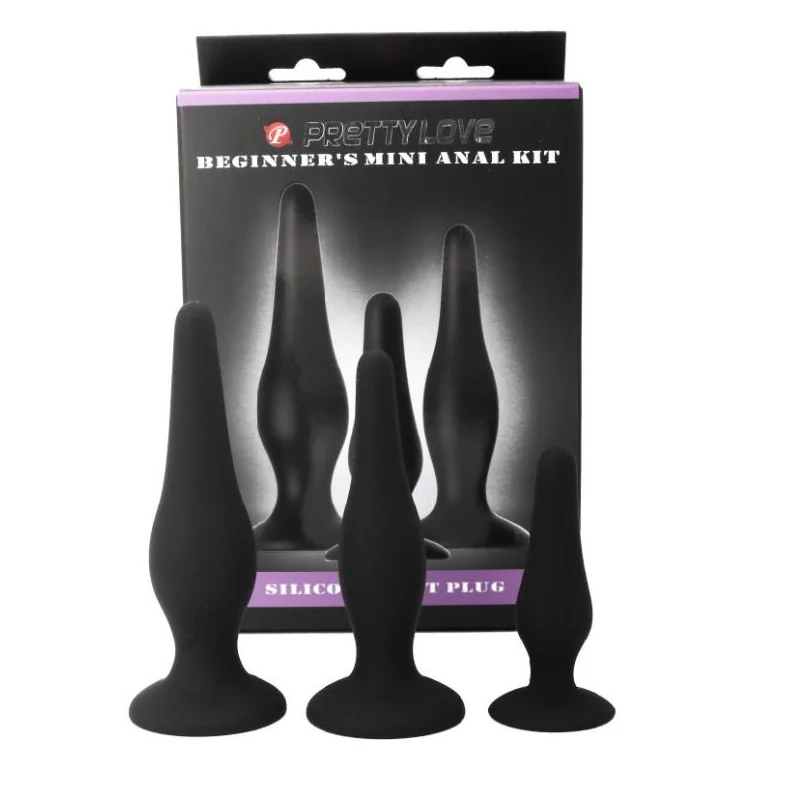 Analplugs Silikon Initiations Kit von Pretty Love kaufen | Fesselliebe 2