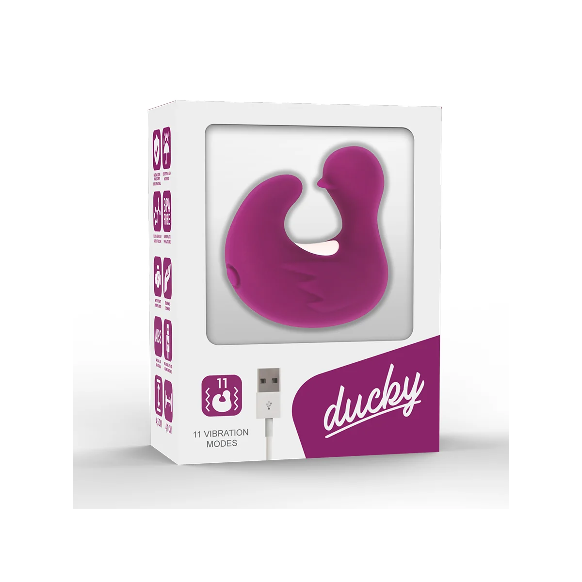 Duckymania wiederaufladbarer Silikon-Stimulierender Entenfuchschh von Coverme kaufen | Fesselliebe