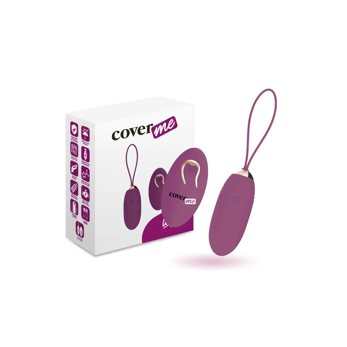 Lapi Lilac mit Fernbedienungs-Ei von Coverme kaufen | Fesselliebe