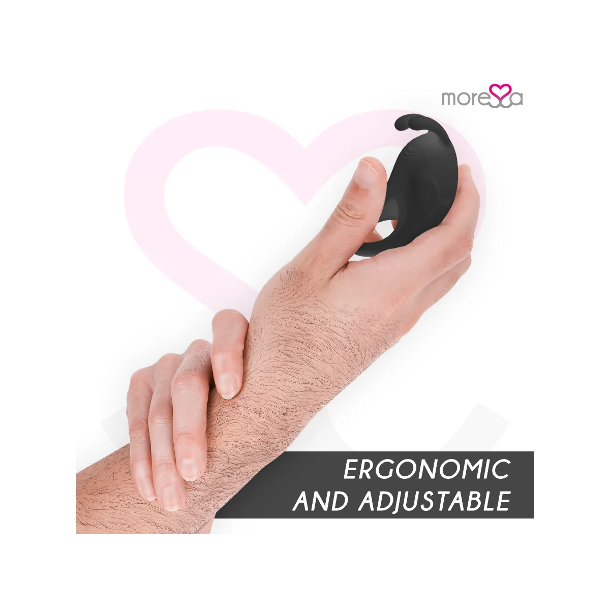 Brad Premium Silikon wiederaufladbar Schwarz von Moressa kaufen | Fesselliebe