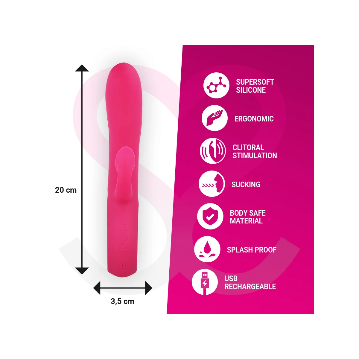 Dustin Premium Silikon wiederaufladbar von Moressa kaufen | Fesselliebe