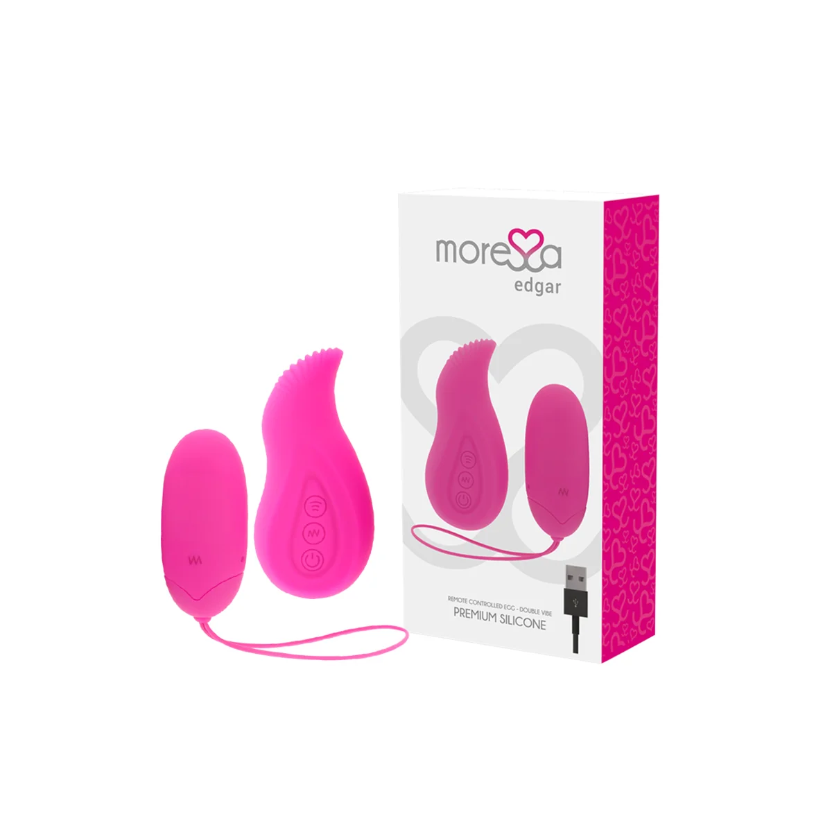 Edgar Premium-Silikon-mit Fernbedienung von Moressa kaufen | Fesselliebe