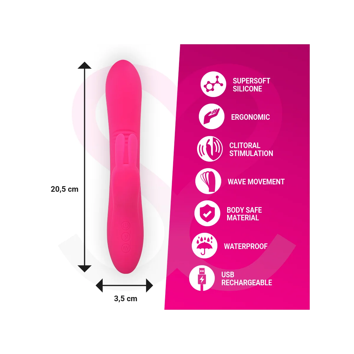 Ethan Premium Silikon wiederaufladbar von Moressa kaufen | Fesselliebe