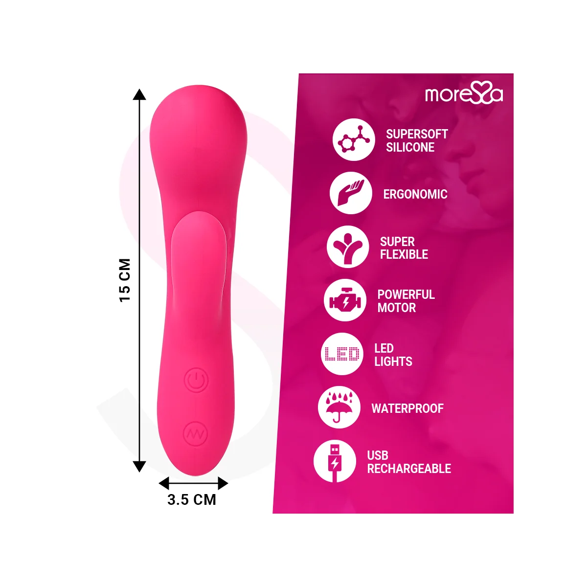 Jerry Premium Silikon wiederaufladbar von Moressa kaufen | Fesselliebe