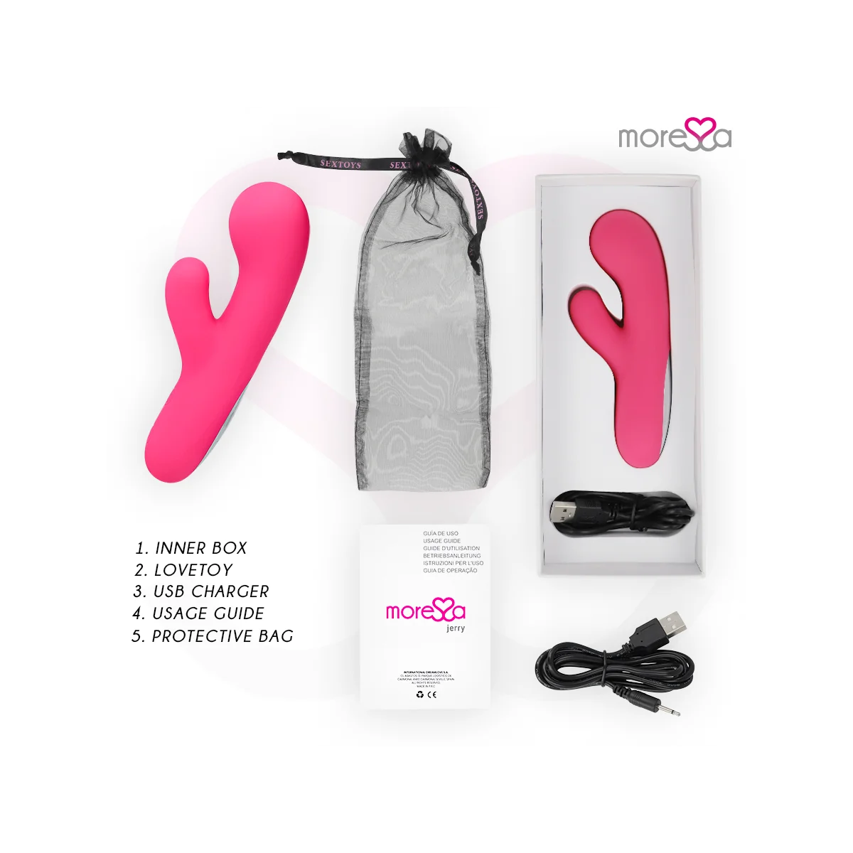 Jerry Premium Silikon wiederaufladbar von Moressa kaufen | Fesselliebe