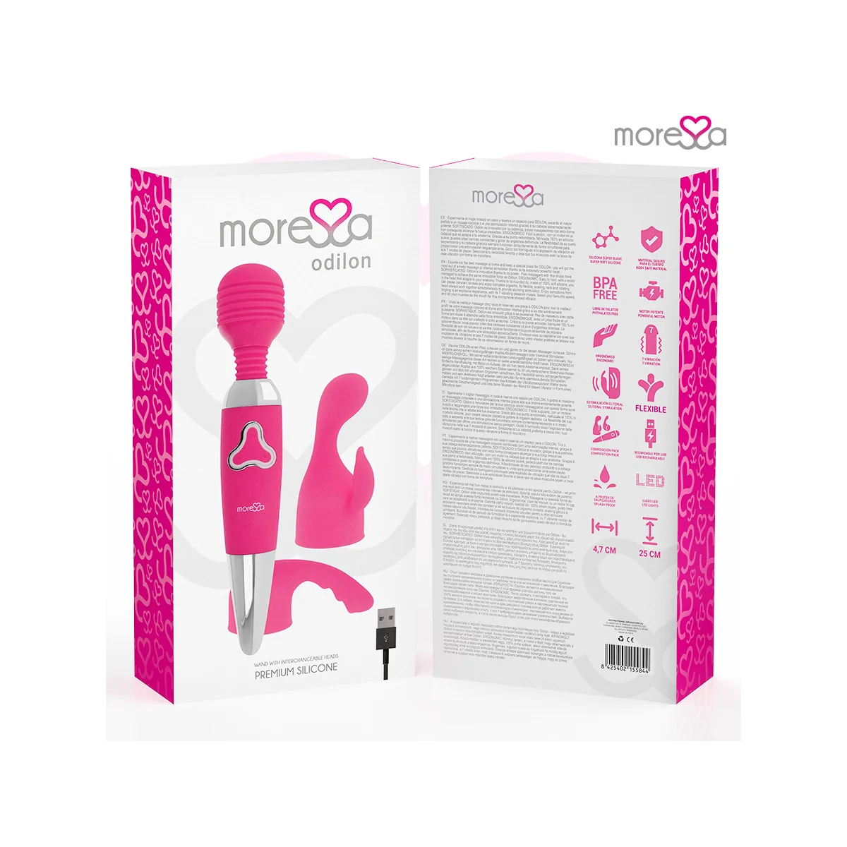 Odilon Premium Silikon wiederaufladbar von Moressa kaufen | Fesselliebe