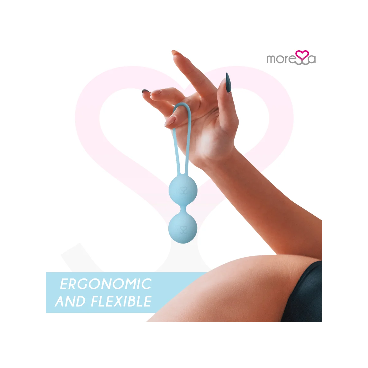 Osian Drei Premium Türkis-Silikon von Moressa kaufen | Fesselliebe