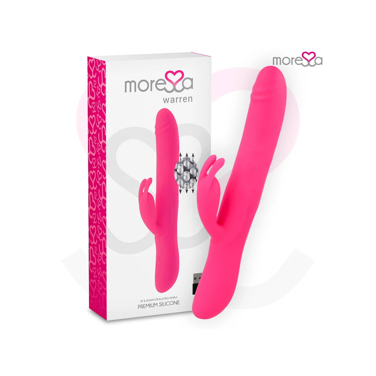 Warren Premium wiederaufladbares Silikon von Moressa kaufen | Fesselliebe