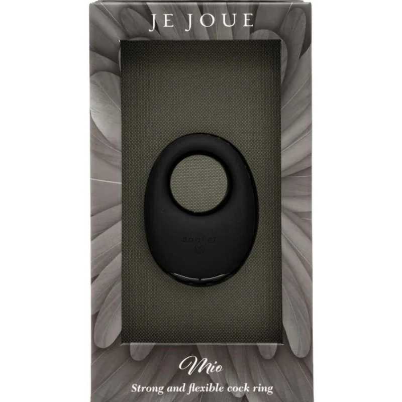 Mio Vibratorring Schwarz von Je Joue kaufen | Fesselliebe
