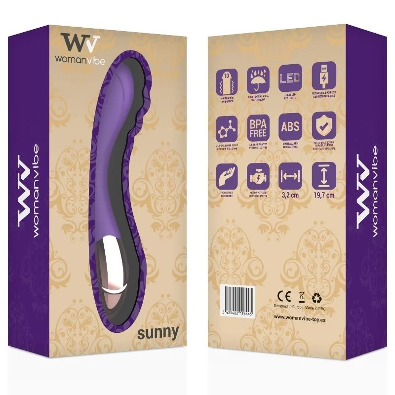 Sunny Silicone Rechargeable Vibrator von Womanvibe kaufen | Fesselliebe 2