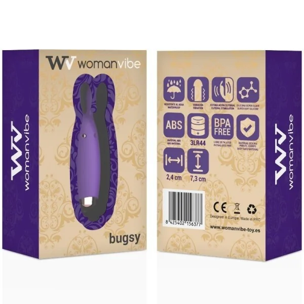 Bugsy Silicone Stimulator von Womanvibe kaufen | Fesselliebe