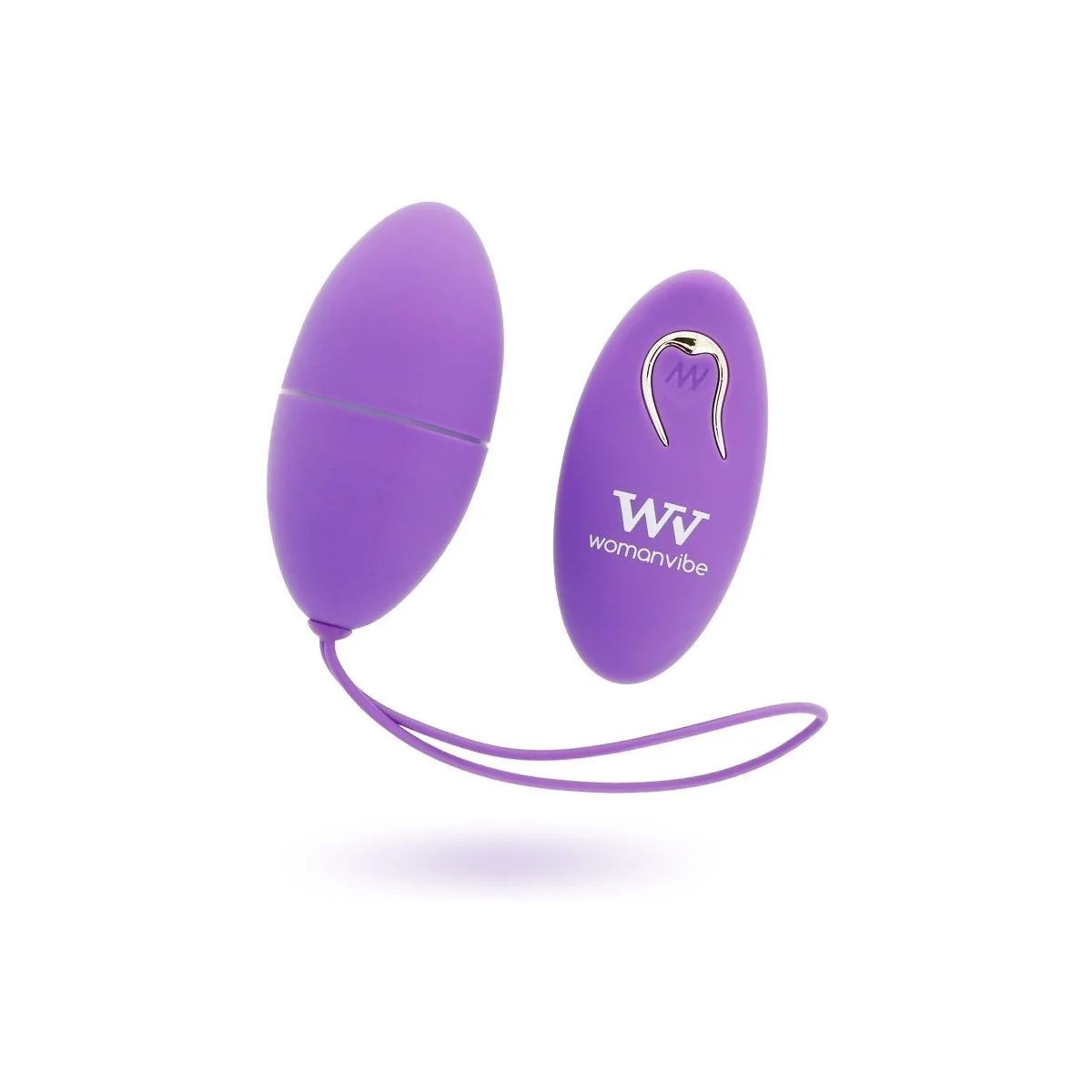 Alsan Egg Remote Control Schwarzes Silikon Lila von Womanvibe kaufen | Fesselliebe