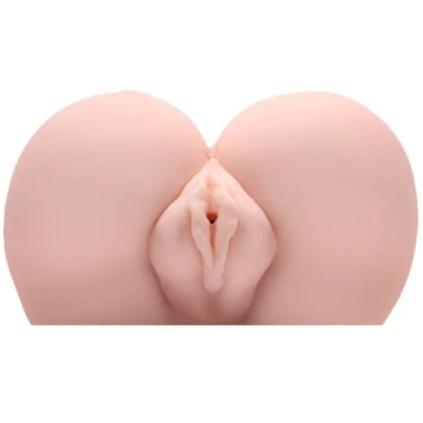 Vagina und Anus mit Realistischem Tattoo mit Vibration von Crazy Bull kaufen | Fesselliebe