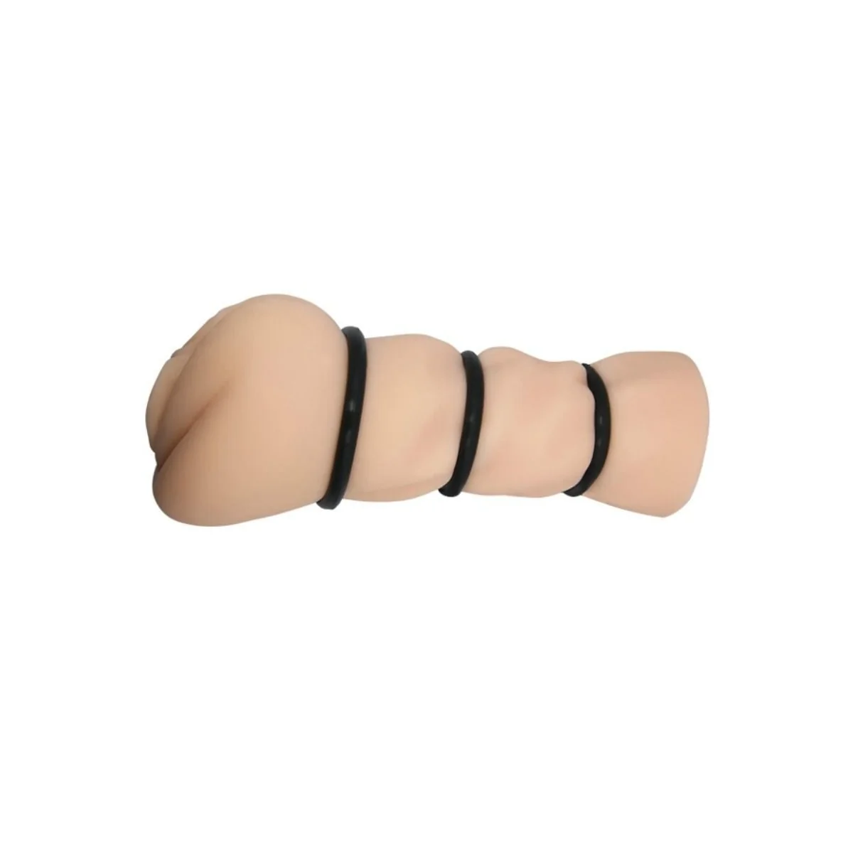 Vagina Masturbator mit Ringen von Crazy Bull kaufen | Fesselliebe