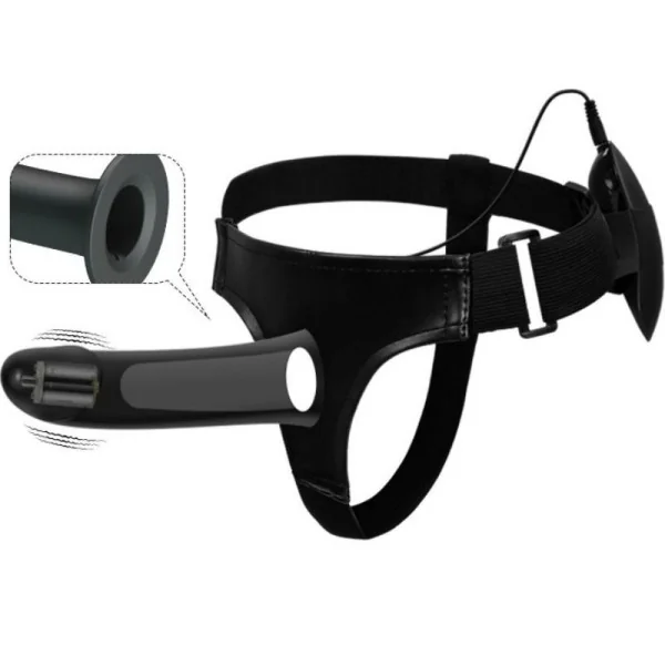 Vito Strap-On mit Hohldildo und Vibration 17.3 cm von Pretty Love Male kaufen | Fesselliebe