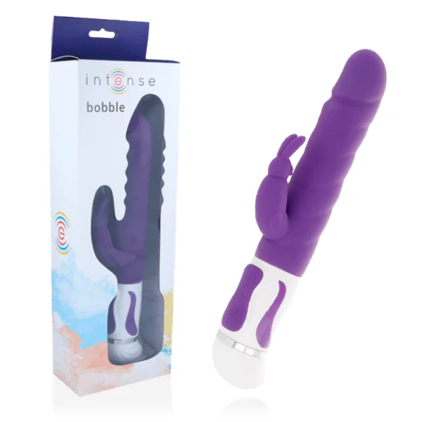 Bobble Vibrator Rotator Lila Silikon von Intense Fun kaufen | Fesselliebe