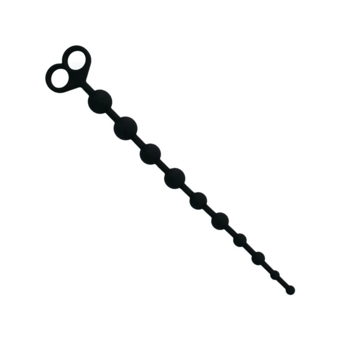 Jaiden Analperlen Schwarz von Intense Anal Toys kaufen | Fesselliebe