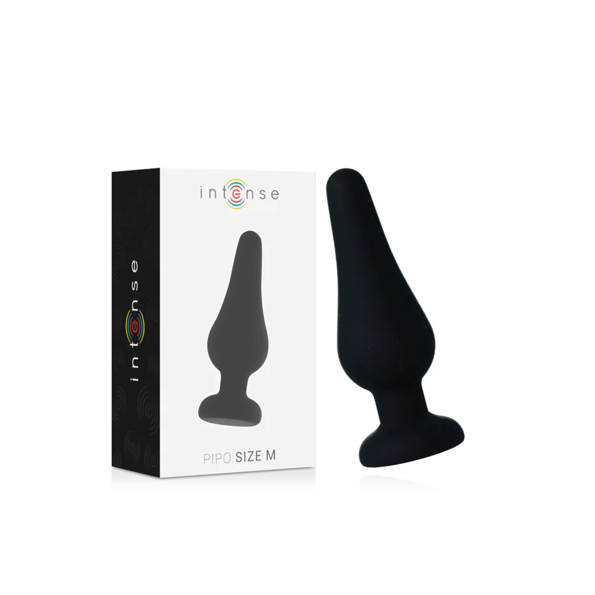 Analplug Pipo M Schwarzes Silikon 11 cm von Intense Anal Toys kaufen | Fesselliebe