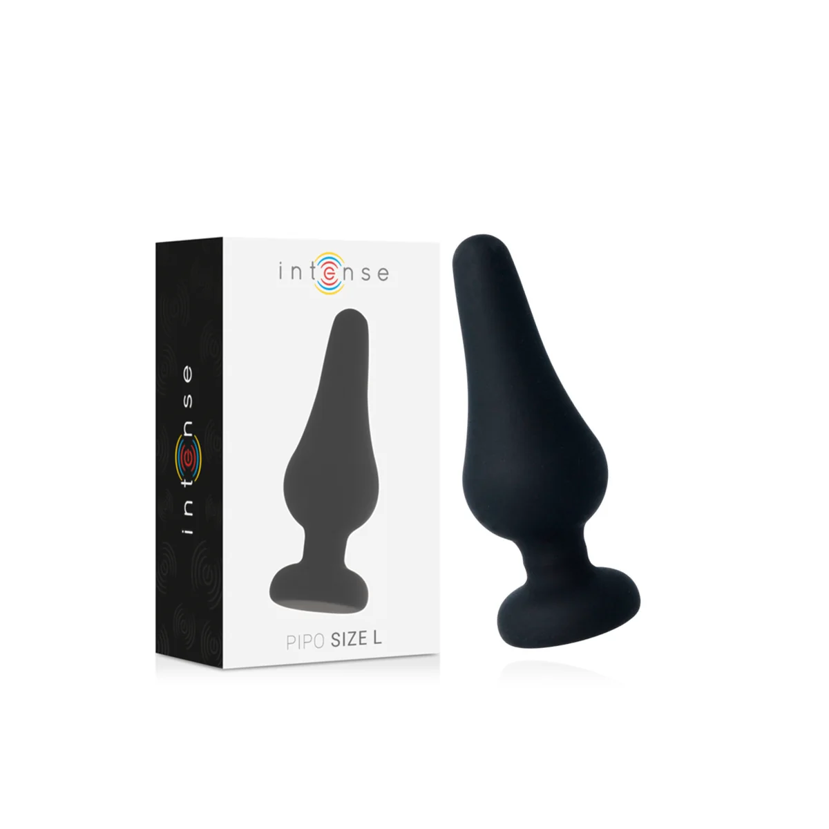 Analplug Pipo L Schwarzes Silikon 13 cm von Intense Anal Toys kaufen | Fesselliebe