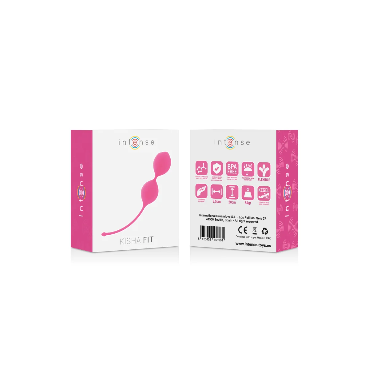 Kisha Fit Silikon Kegel Fuchsia von Intense Health & Fun kaufen | Fesselliebe